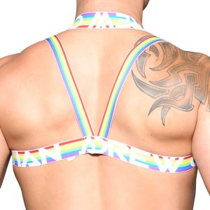 Andrew Christian Pride Stripe Ring Harness 3213 Multi