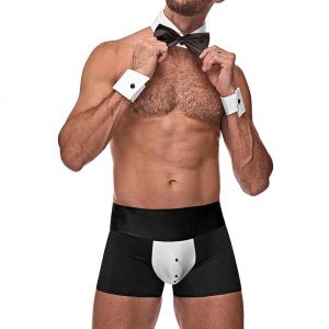 Male Power Butt-Ler Costume MPC-001 Black