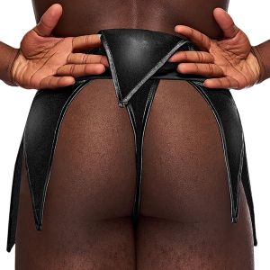 Male Power Fetish Eros Thong PAK-156 Black