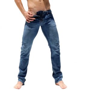 Rufskin Butch Slim Fit Straight Jeans Blue