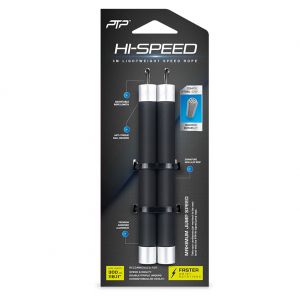 PTP Hi Speed Lightweight Speed Rope SPR1 Black