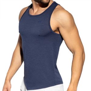 ES Collection Flame Tank Top TS284 Navy
