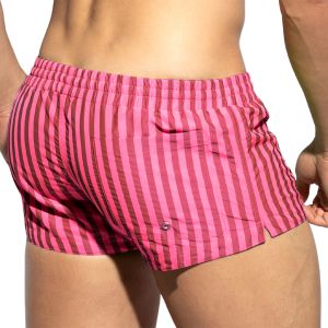 ES Collection Neon Stripes Swim Shorts 2308 Neon Pink