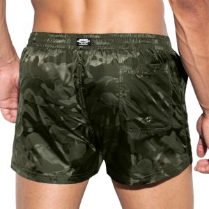 ES Collection Elliot Camo Swim Short 1833 Khaky