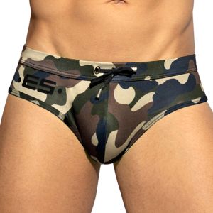 ES Collection Fantasy Swim Brief 2214 Camouflage