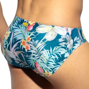 ES Collection Hawaiian Swim Brief 2301 Cobalt