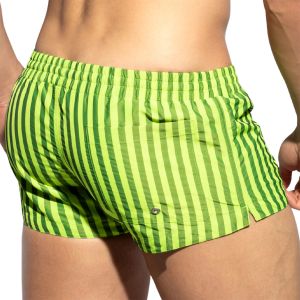 ES Collection Neon Stripes Swim Shorts 2308 Yellow