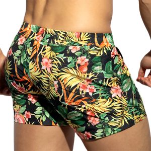 ES Collection Hawaiian Swim Shorts 2310 Black
