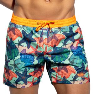 ES Collection Cascara Swim Short 2405 Neon Orange