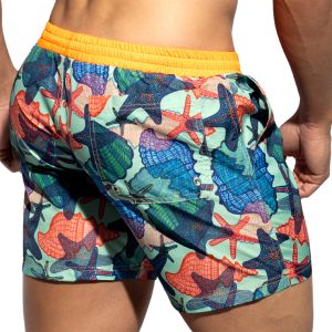 ES Collection Cascara Swim Short 2405 Neon Orange