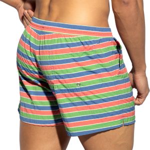 ES Collection Multi Stripes Swim Shorts 2505 Green
