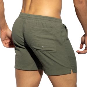 ES Collection Pique Plain Boardshorts 2506 Khaky