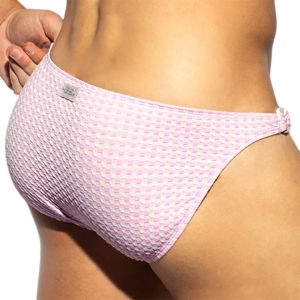 ES Collection Vichy Swim Brief 2511 Pink