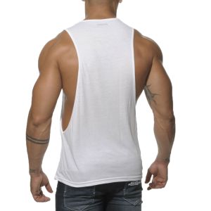 ADDICTED AD Low Rider Tank Top AD043 White
