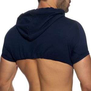 ADDICTED Crop Hoody AD1000 Navy