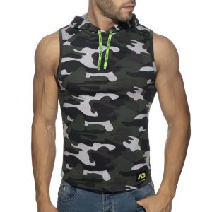 Addicted Band Cotton Hoody AD1001 Camouflage