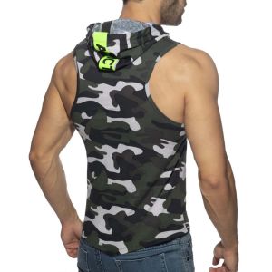 Addicted Band Cotton Hoody AD1001 Camouflage