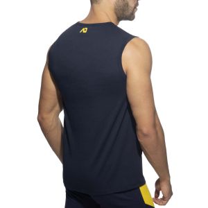 Addicted Cotton Tank Top AD1054 Navy