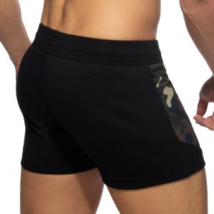 Addicted AD Cotton Sports Shorts AD1068 Black
