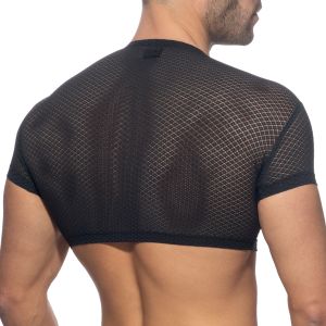 Addicted Fantasy Diamond Crop Top AD1082 Black