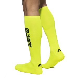 Addicted Neon Socks AD1155 Yellow