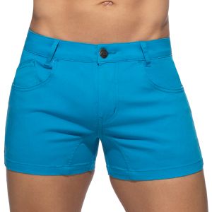 Addicted 5 Pockets Summer Shorts AD1195 Turquoise