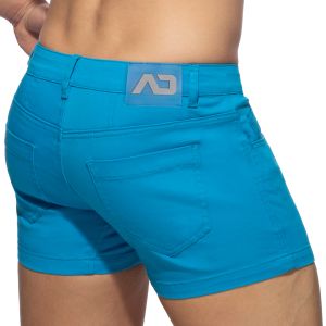 Addicted 5 Pockets Summer Shorts AD1195 Turquoise
