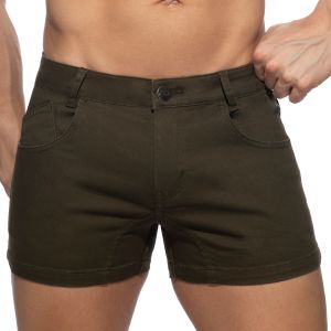 Addicted 5 Pockets Summer Shorts AD1195 Khaky