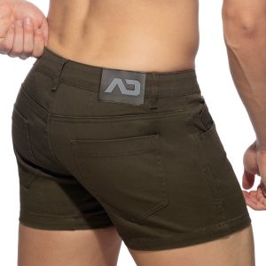 Addicted 5 Pockets Summer Shorts AD1195 Khaky