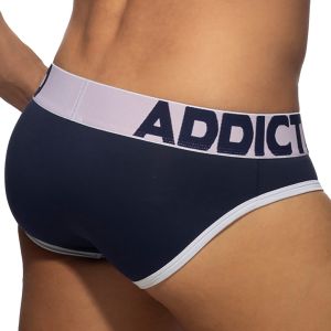 Addicted Open Fly Cotton Brief AD1202 White