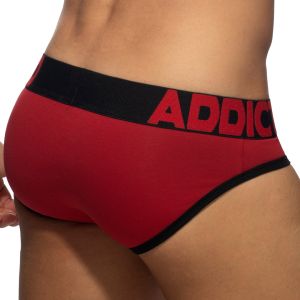 Addicted Open Fly Cotton Brief AD1202 Black
