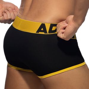 Addicted Open Fly Cotton Trunk AD1203 Yellow