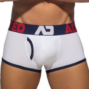 Addicted Open Fly Cotton Trunk AD1203 Navy