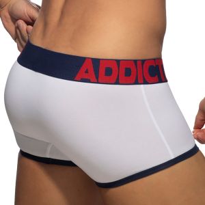 Addicted Open Fly Cotton Trunk AD1203 Navy