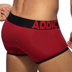 Addicted Open Fly Cotton Trunk AD1203 Black