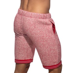 Addicted Mottled Bermuda Shorts AD1210 Red