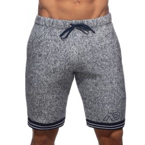 Addicted Mottled Bermuda Shorts AD1210 Navy
