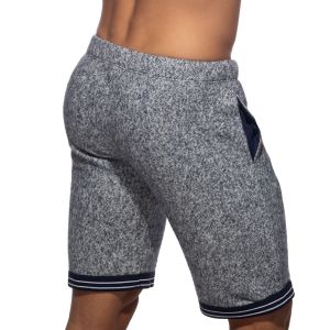 Addicted Mottled Bermuda Shorts AD1210 Navy