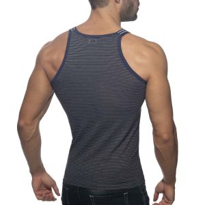 Addicted Sailor Mini Stripes Tank Top AD1215 Navy