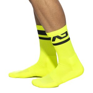 Addicted AD Neon Socks AD1217 Yellow