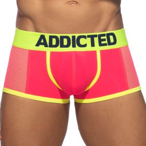 Addicted Neon Mesh Trunk AD1219 Neon Pink