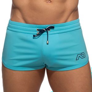 Addicted Swoosh Short Shorts AD1229 Turquoise