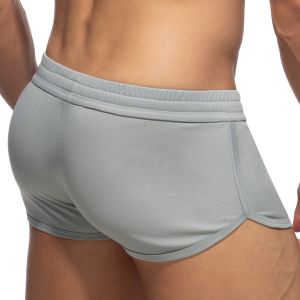 Addicted Swoosh Short Shorts AD1229 Heather Grey