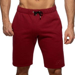 Addicted Recycled Cotton Bermudas AD1230 Garnet