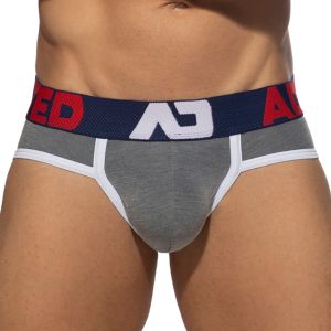 Addicted AD Pique Brief AD1247 Charcoal