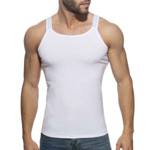 Addicted Sitges Slim Fit Tank Top AD1260 White