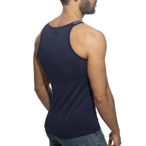 Addicted Sitges Slim Fit Tank Top AD1260 Navy