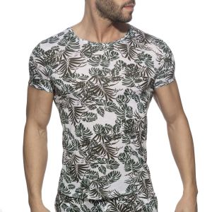 Addicted Tropicana T-Shirt AD1262 Khaky