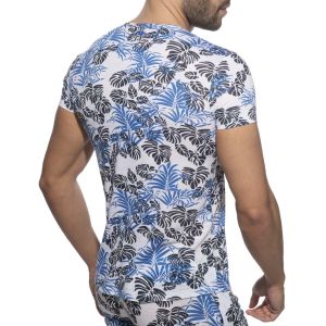 Addicted Tropicana T-Shirt AD1262 Royal Blue