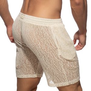 Addicted Eco Chique Bermuda Shorts AD1269 Ivory